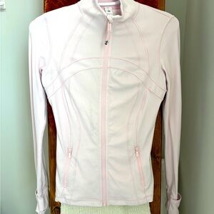 Lululemon Define Jacket, size 4, light pink